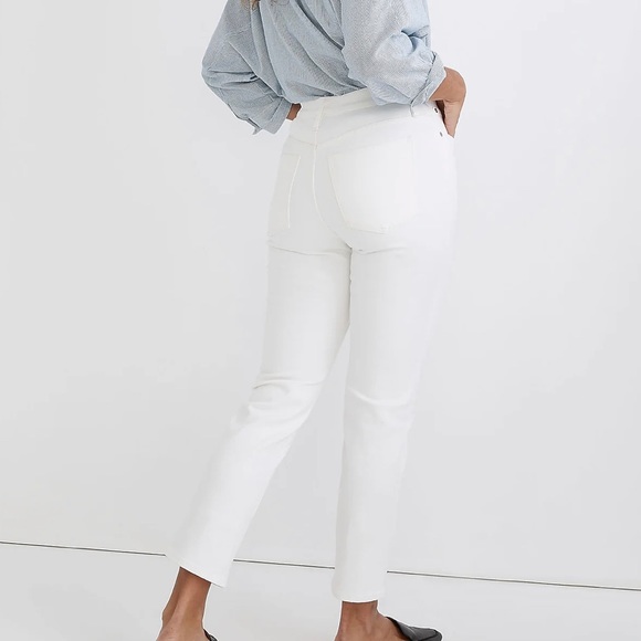 Madewell Tile White The Perfect Vintage Jean - Picture 4 of 5